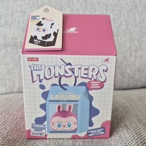 Pop Mart The Monsters Wacky Mart Squishy Labubu Confirmed Milk Blind Box